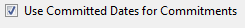 7. Committed Dates Option