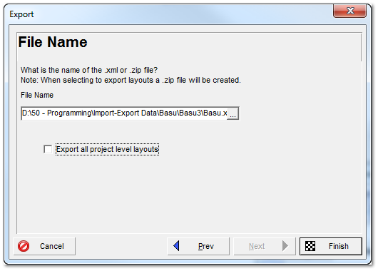 Importing Primavera P6 XML Files