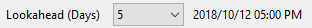 4. Lookahead Days