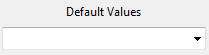 2. Review the Default Values